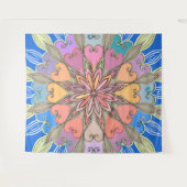 Kunstwerk voor esthetische wand Kleurrijk pasta Ma Wandkleed (Voorkant (horizontaal))