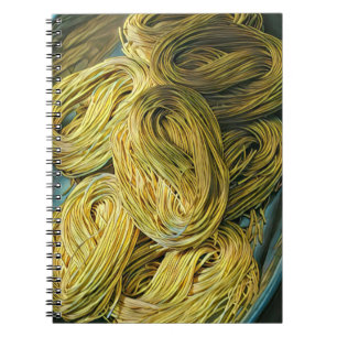 Kunstwerk voor het omvergooien van Ramen Notitieboek