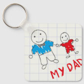 Kunstwerk voor kinderen & Foto Sleutelhanger (Voorkant)