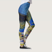 Kunstwerk voor ruimtekolonie/science fiction leggings (Rechts)