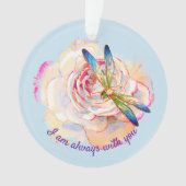 Kunstwerk voor waterverf van libellen ornament (voorkant)