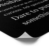 Kunstwerkcadeaus voor docenten en klaslokalen poster (Hoek)