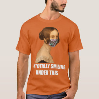 kunstwerken pandemie om olie te schenken met gezic t-shirt