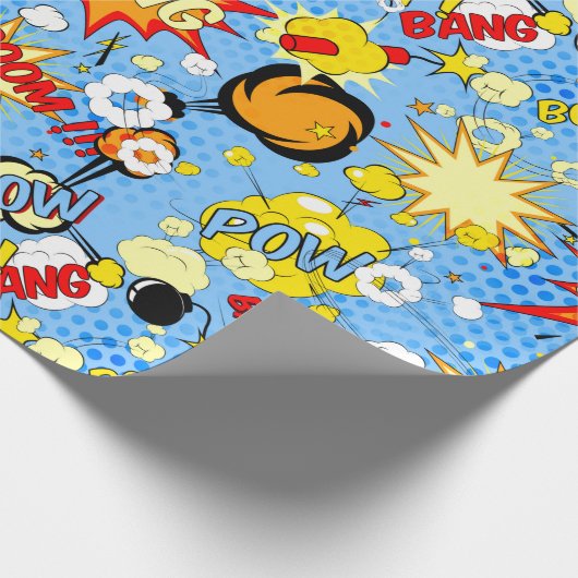 Kunstwerkpapier voor komische Pop Cadeaupapier (Hoek)