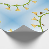 Kunstwerkpapier voor lentevloeren cadeaupapier