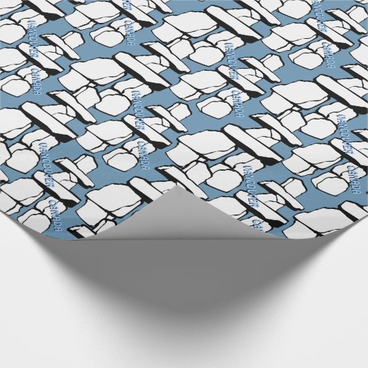 Kunstwerkpapier voor ukshuk, met vloerkleed papier (Hoek)