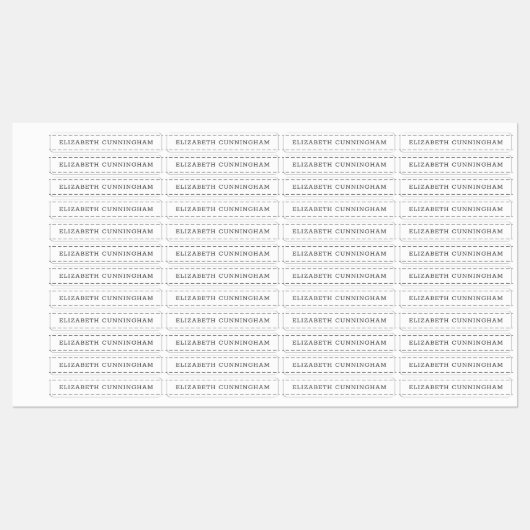 Kunstwerktuigkundigen Modern en Eenvoudige titel A Labels (Vel)