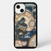 Kunstwerkverhaal - "Tijdloze tekenreeksen" iPhone Hoesje (Achterkant)
