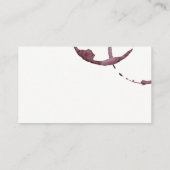 Kunstwijnglas en -fles | Winnerij Visitekaartje (Achterkant)