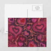 Kunstwol Schilderen Romantic Love Valentijnsdag Briefkaart (Voorkant / Achterkant)