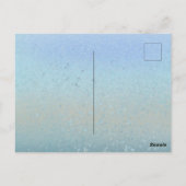 Kunstwolven~ Briefkaart van groeten van het seizoe (Achterkant)