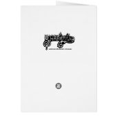 Kunstwolven~ Seizoenskaartje voor kerstmis (Achterkant)