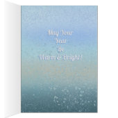 Kunstwolven~ Seizoenskaartje voor kerstmis (Binnen (Rechts))