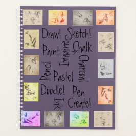 Kunstwoorden Antiek tekeningen inspireren Planner