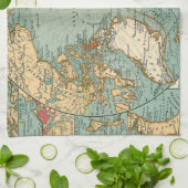 Kunstzee Theedoek (Gevouwen)