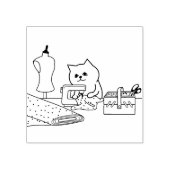 kunstzegel op maat rubberstempel (Afrduk)