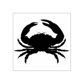 kunstzegel van de krab silhouet rubberstempel (Afrduk)