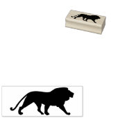 kunstzegel van de leeuw rubberstempel (Gestempeld)