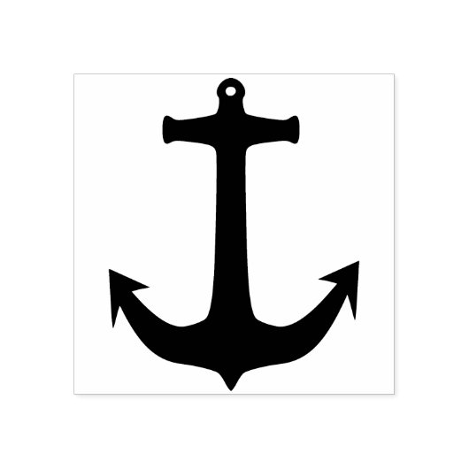kunstzegel voor anker rubberstempel (Afrduk)