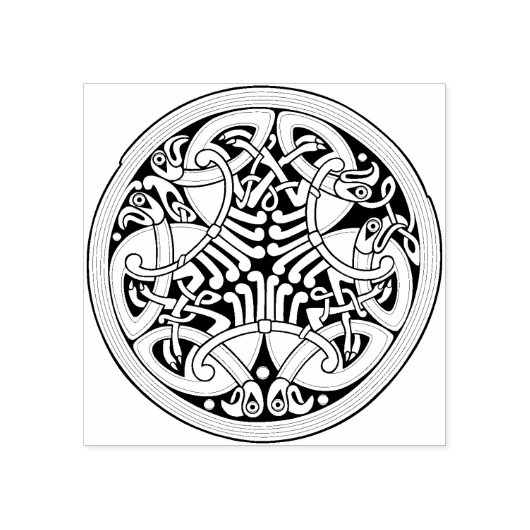 kunstzegel voor celvogels rubberstempel (Afrduk)