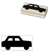 kunstzegel voor de auto - silhouet rubberstempel (Gestempeld)