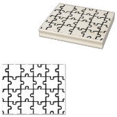kunstzegel voor puzzel rubberstempel (Gestempeld)