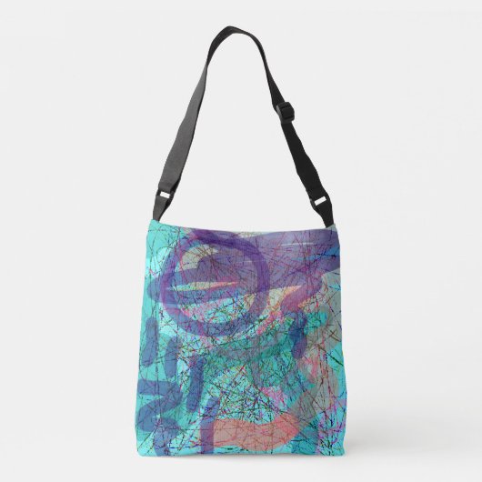 Kunstzinnig Crossbody Tas (Achterkant)