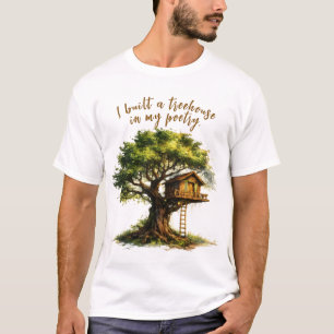 Kunstzinnig dichterlijk shirt voor schrijvers, dro