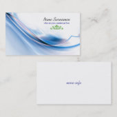 kunstzinnig geschilderd visitekaartje (Voorkant / Achterkant)