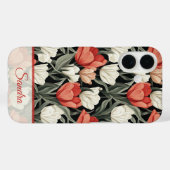 Kunstzinnig jubileumcadeau tulp op maat Case-Mate iPhone case (Achterkant (horizontaal))