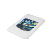 Kunstzinnig Libelle Shirt Van Gogh Starry Night Dr Badmat (Gekanteld)