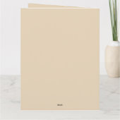 Kunstzinnig Paar Hand in Hand, Nieuw Verloofd Cade Kaart (Achterkant)