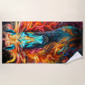 Kunstzinnig Paard Strandlaken (Voorkant)