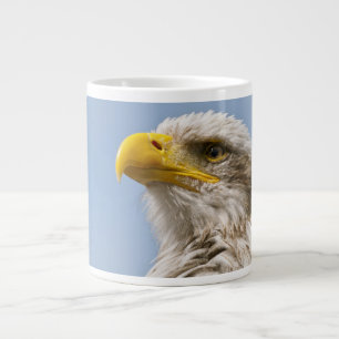 Kunstzinnig portret van een Amerikaanse zeearend i Grote Koffiekop