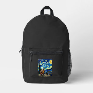 Kunstzinnig Schildpad T-shirt Starnacht Schildpad Bedrukte Rugzak