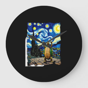 Kunstzinnig Schildpad T-shirt  Starnacht Schildpad Grote Klok