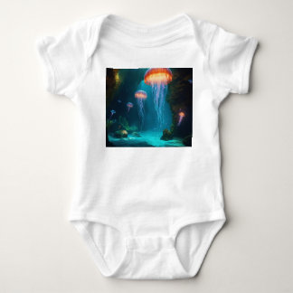 Kunstzinnig T-shirt met kwal - Ethische gloed op d