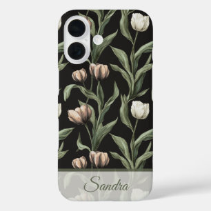 Kunstzinnig Trouwcadeau Tulp Maatwerk iPhone 16 Hoesje