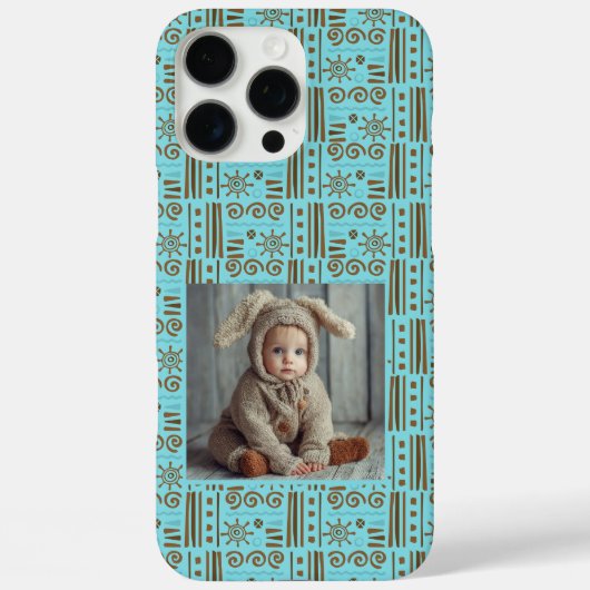 Kunstzinnige afstudeercadeaus Etnisch patroon Case-Mate iPhone Case (Achterkant)
