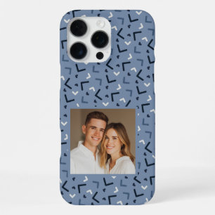 Kunstzinnige afstudeercadeaus Memphis Print iPhone 16 Pro Max Hoesje