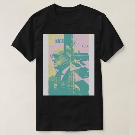 Kunstzinnige architectuur t-shirt (Design voorkant)