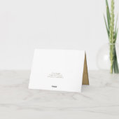 Kunstzinnige bedankkaart in de stijl van antiek th (Achterkant)