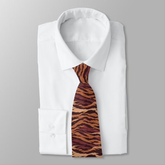 Kunstzinnige cadeaus voor mannen Tijger Stropdas (Gebonden)