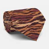 Kunstzinnige cadeaus voor mannen Tijger Stropdas (Opgerold)