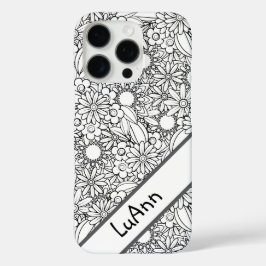 Kunstzinnige Daisy May iPhone 16 Pro Hoesje