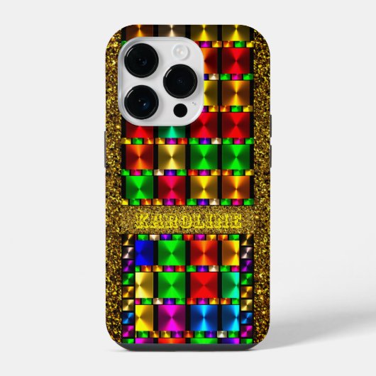 Kunstzinnige Elegantie iPhone Hoesje (Achterkant)