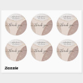 Kunstzinnige Glitter Sieraden Bedankt Sticker (Vel)