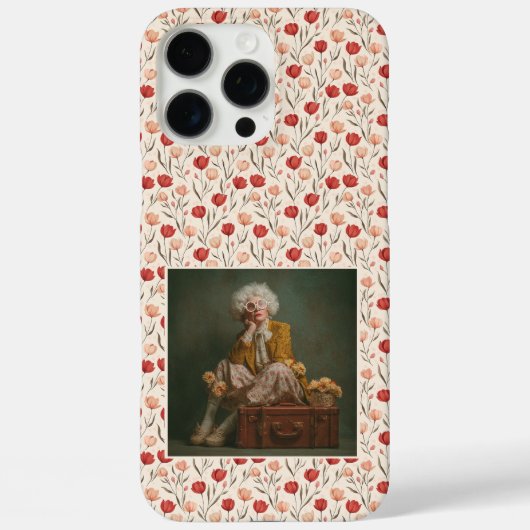 Kunstzinnige jubileum aandenken Tulp Bloemstuk Maa Case-Mate iPhone Case (Achterkant)