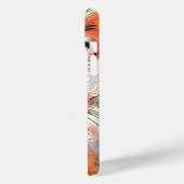 Kunstzinnige Kat Case-Mate iPhone Case (Achterkant / Links)