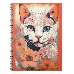 Kunstzinnige Kat Notitieboek